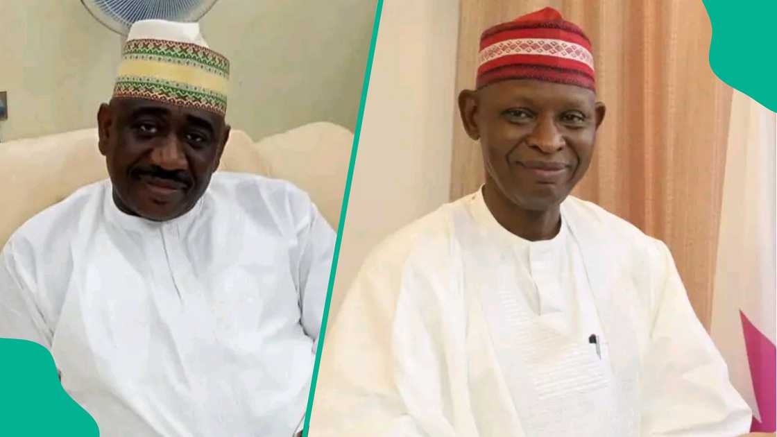 Abdullahi Abbas da Gwamna Abba. Abdullahi Abbas da Gwamna Abba.