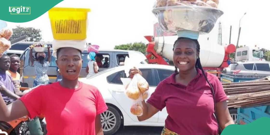 Mixed reactions trail before vs after pictures of two female hawkers