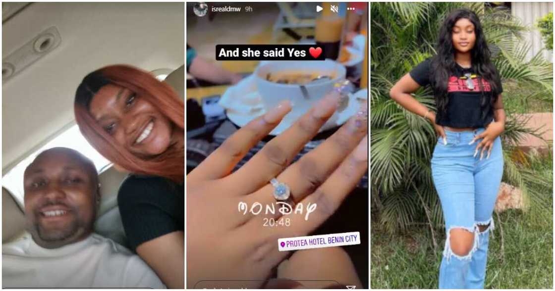 Davido's Isreal proposes to girlfriend Davido's Isreal proposes to girlfriend