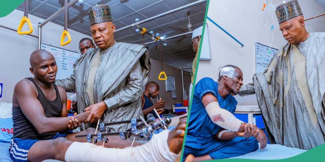 Vice President Kashim Shettima has visited the victims of victims of the multiple suicide bombing attacks in Borno state, made donations and delivered President Bola Tinubu's condolence to them. Vice President Kashim Shettima has visited the victims of victims of the multiple suicide bombing attacks in Borno state, made donations and delivered President Bola Tinubu's condolence to them.