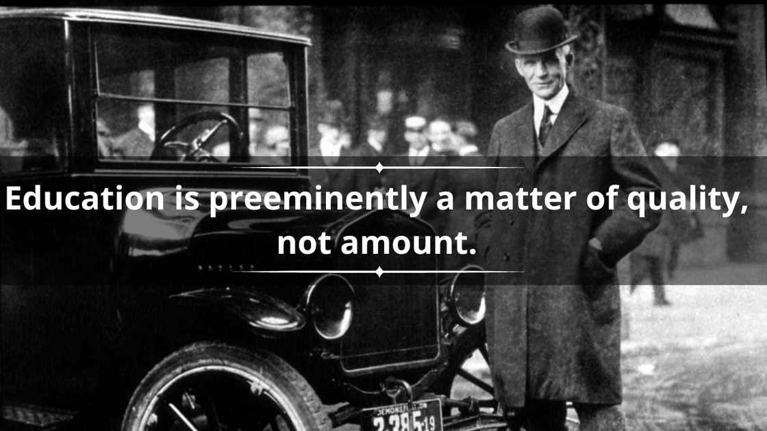 Henry Ford's quotes on learning