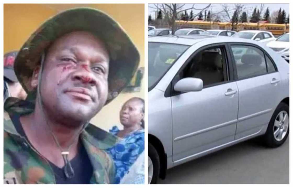 Rashin imani ya sa Soja ya kashe wani Bawan Allah da ya ba shi gyaran hanya a mota Rashin imani ya sa Soja ya kashe wani Bawan Allah da ya ba shi gyaran hanya a mota