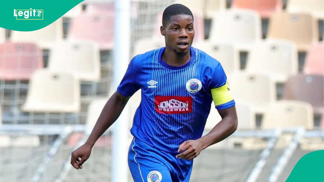Ime Okon, Supersport United, South Africa, Premier Soccer League, June 2025. Ime Okon, Supersport United, South Africa, Premier Soccer League, June 2025.