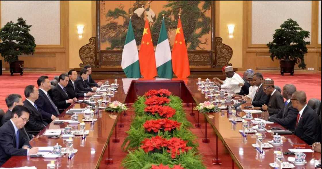 Nigeria, China Nigeria, China