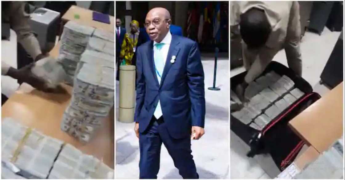 Ba gaskiya bane, ba a gano kudi a gidan Emefiele ba Ba gaskiya bane, ba a gano kudi a gidan Emefiele ba