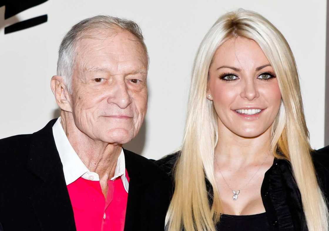Hugh Hefner et sa femme Hugh Hefner et sa femme