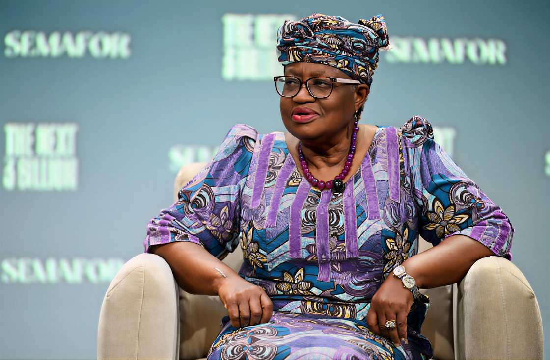 Dr Ngozi Okonjo-Iweala at the New York Marriott Marquis Hotel Dr Ngozi Okonjo-Iweala at the New York Marriott Marquis Hotel