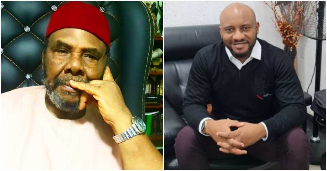 Pete Edochie condemns polygamy Pete Edochie condemns polygamy