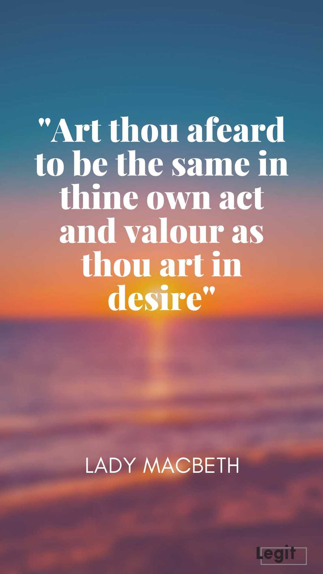 Macbeth quotes Macbeth quotes