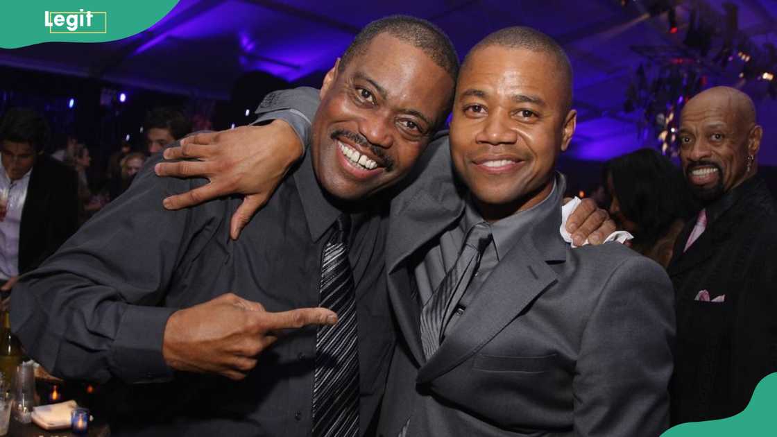 Cuba Gooding Sr. and actor Cuba Gooding Jr. at the Apollo Theatre in New York City Cuba Gooding Sr. and actor Cuba Gooding Jr. at the Apollo Theatre in New York City