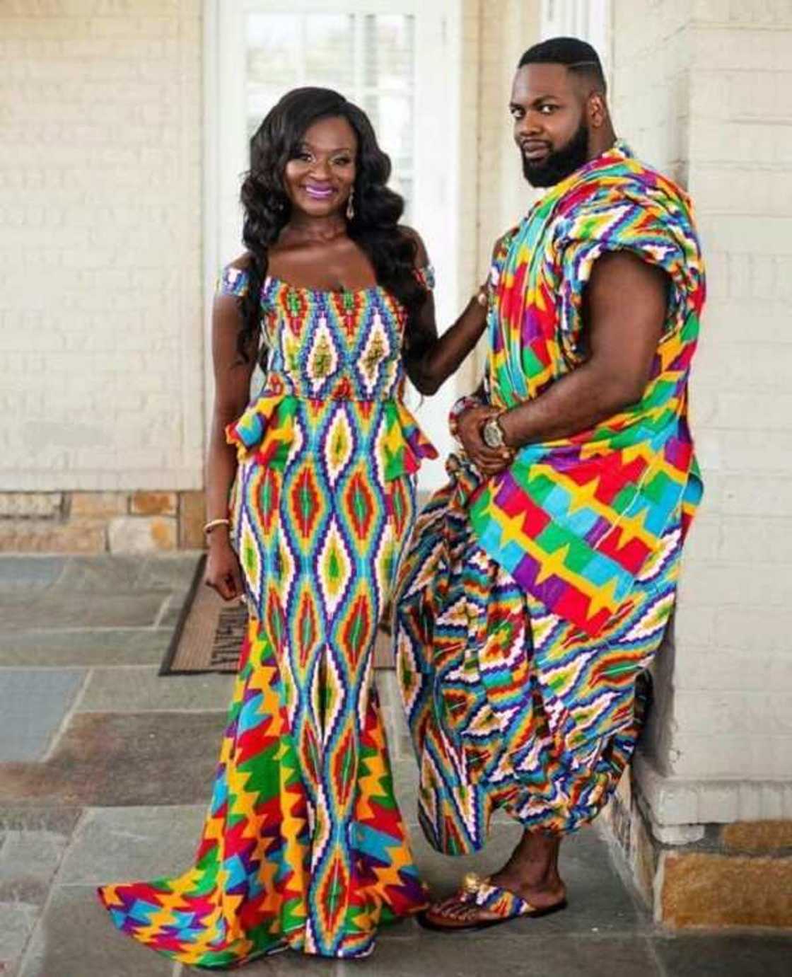 African fashion style for couples African fashion style for couples