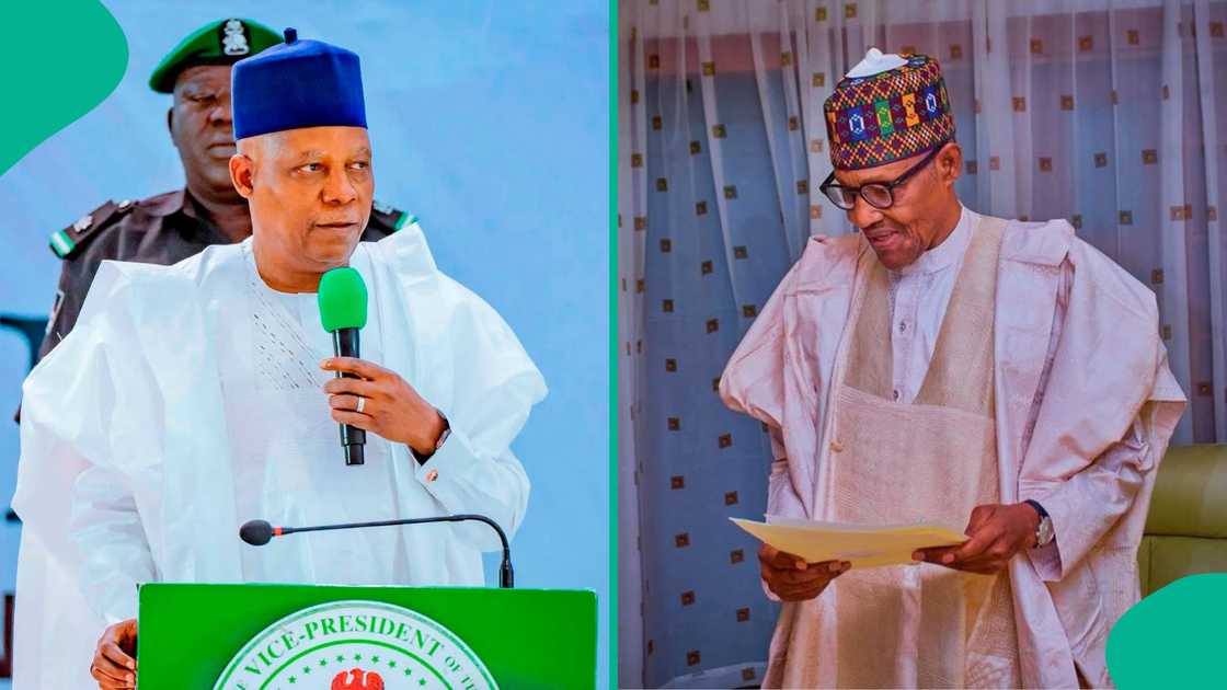 Kashim Shettima da Muhammadu Buhari Kashim Shettima da Muhammadu Buhari