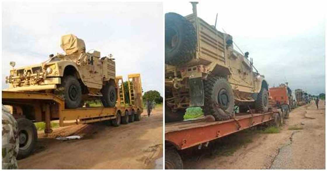 Yanzu Yanzu: Sojoji sun kama motocin yaki guda 6 a Adamawa Yanzu Yanzu: Sojoji sun kama motocin yaki guda 6 a Adamawa