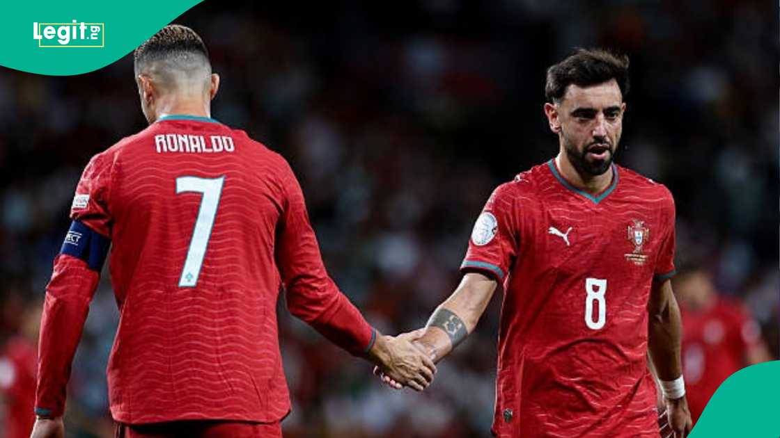 Bruno Fernandes, Cristiano Ronaldo, Portugal Bruno Fernandes, Cristiano Ronaldo, Portugal