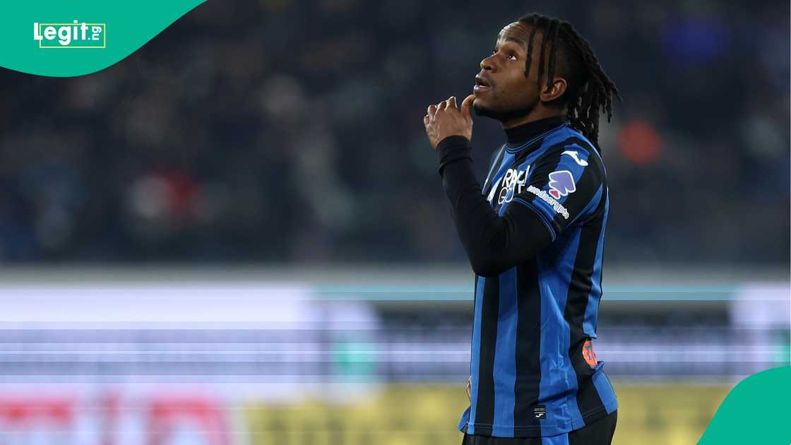 Ademola Lookman, Atalanta, Juventus, Gewiss Stadium, Bergamo, Italy, Serie A. Ademola Lookman, Atalanta, Juventus, Gewiss Stadium, Bergamo, Italy, Serie A.