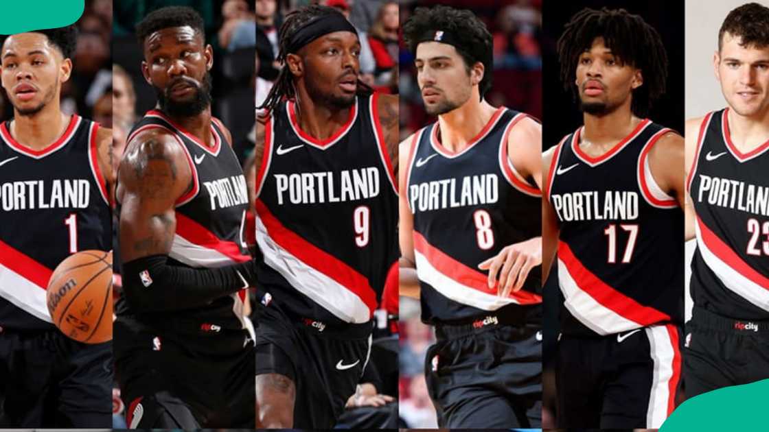 Portland Trail Blazers team