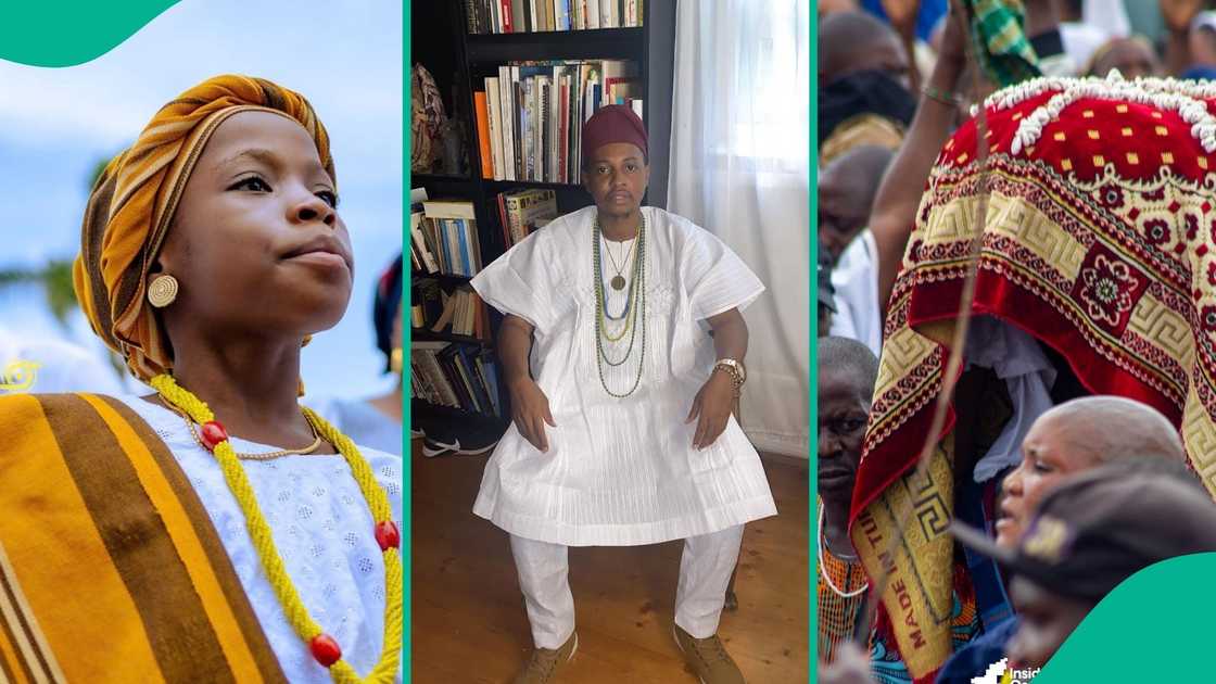 Ojoifa Awolowo Faniyi.. Ojùgbọ̀nà Awo of Ọsarosun Temple, Òṣogbo, has explained why a male priest was seen assisting the Arugba in the 2025 Osun-Osogbo festival. Ojoifa Awolowo Faniyi.. Ojùgbọ̀nà Awo of Ọsarosun Temple, Òṣogbo, has explained why a male priest was seen assisting the Arugba in the 2025 Osun-Osogbo festival.