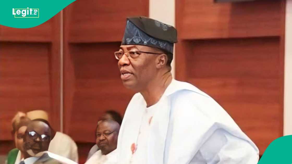 Senator Gbenga Daniel, former governor of Ogun state, addresses rumours linking him to a defection from APC to PDP ahead of 2027. Senator Gbenga Daniel, former governor of Ogun state, addresses rumours linking him to a defection from APC to PDP ahead of 2027.