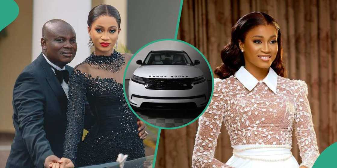 Beauty queen Mitchel Ihezue gets brand new range River from her husband Nicholas Beauty queen Mitchel Ihezue gets brand new range River from her husband Nicholas