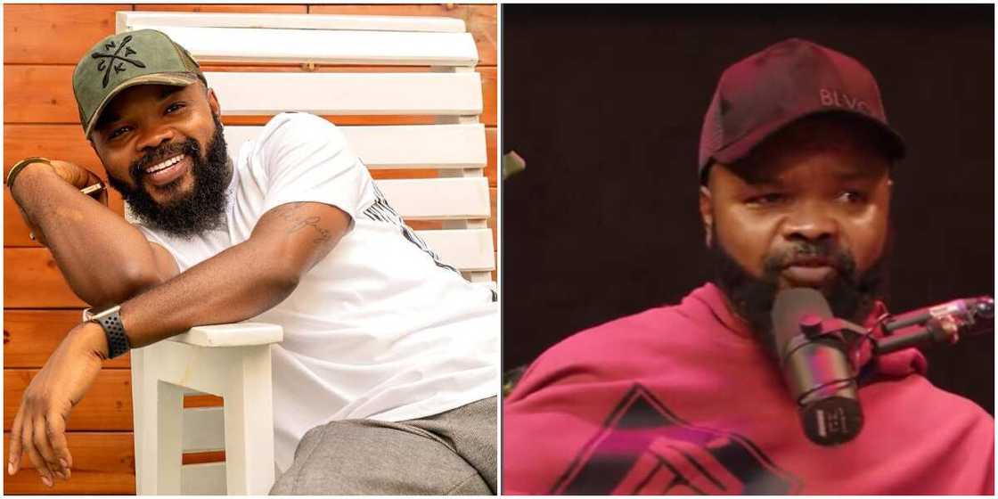 Nedu Wazobia, Nedu Wazobia on his podcast show Nedu Wazobia, Nedu Wazobia on his podcast show