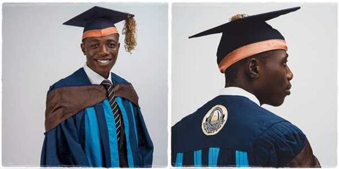 Oreofe Odagbod recently bagged a first-class from the Olabisi Onabanjo University, Ago-Iwoye, Ogun state