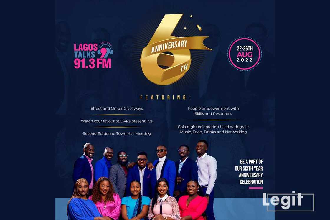 Radio station, Lagos Talks, Anniversary, OAPs, Features, Town hall meeting Radio station, Lagos Talks, Anniversary, OAPs, Features, Town hall meeting
