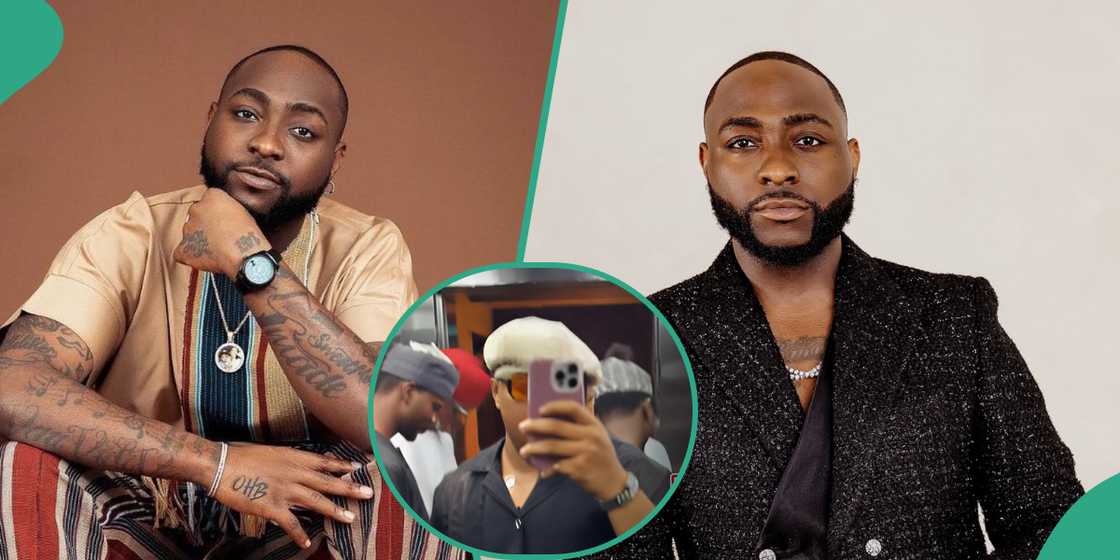 Video captures Abuja big boys ignoring Davido in elevator.