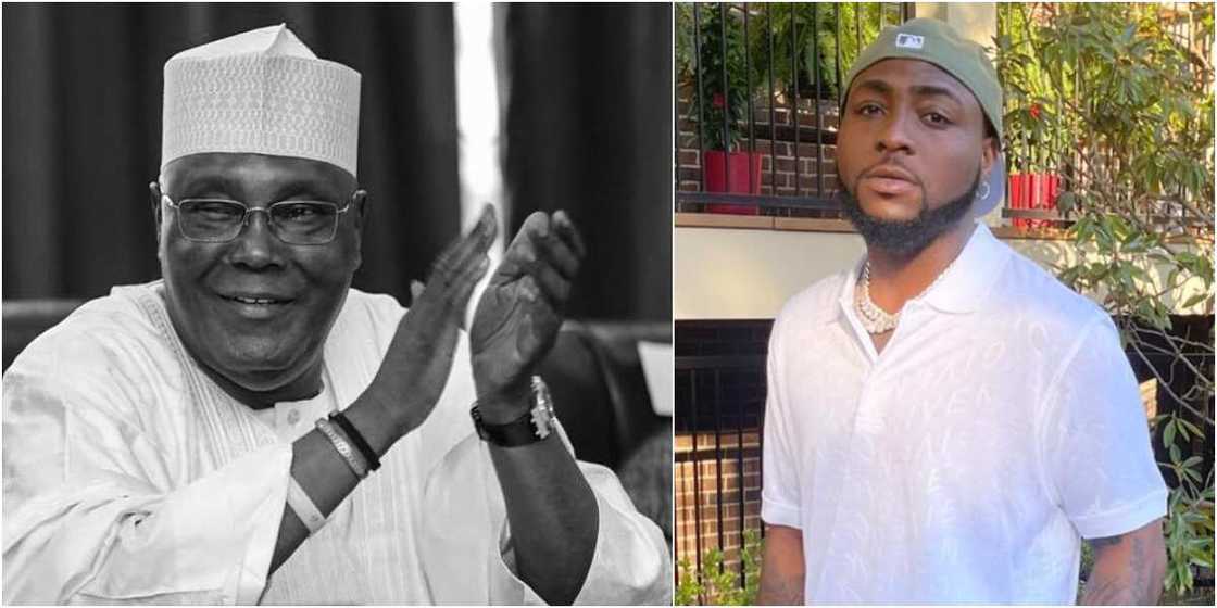 Atiku Abubakar and Davido Atiku Abubakar and Davido