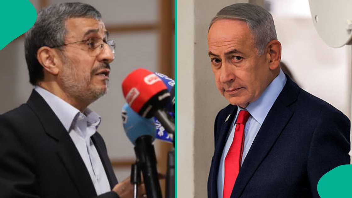 Mahmoud Ahmadinejad da Benjamin Netanyahu