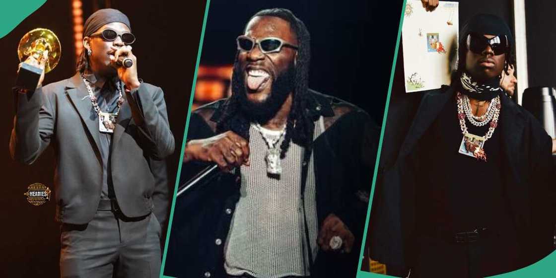 Photos of Rema, Burna Boy Photos of Rema, Burna Boy