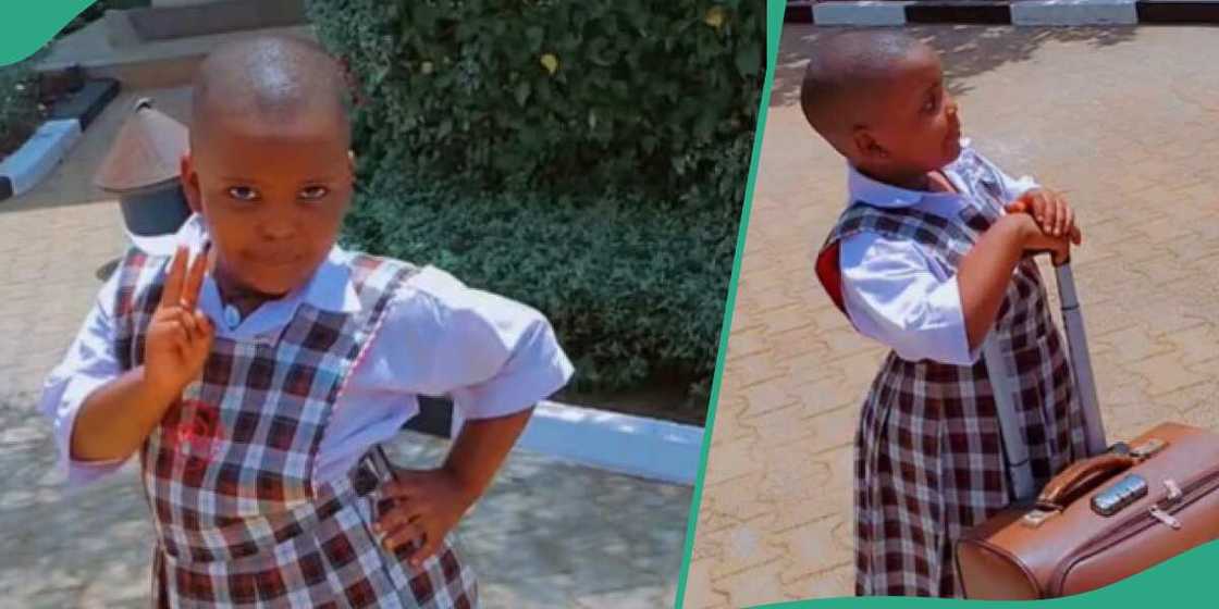 Mother shows what her daughter turned to on returning from boarding school