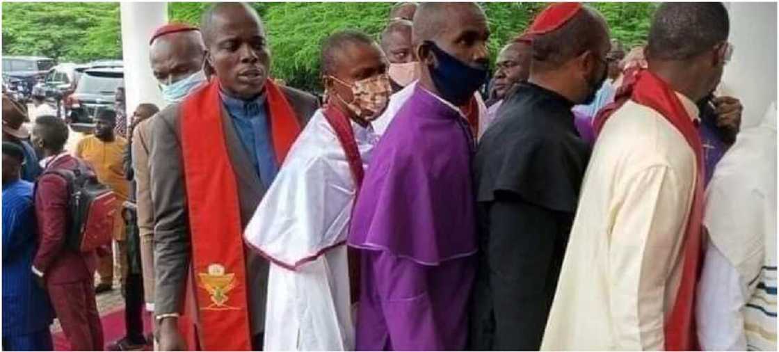 Bishop da suka hallarci kaddamar da Kashim Shettima.