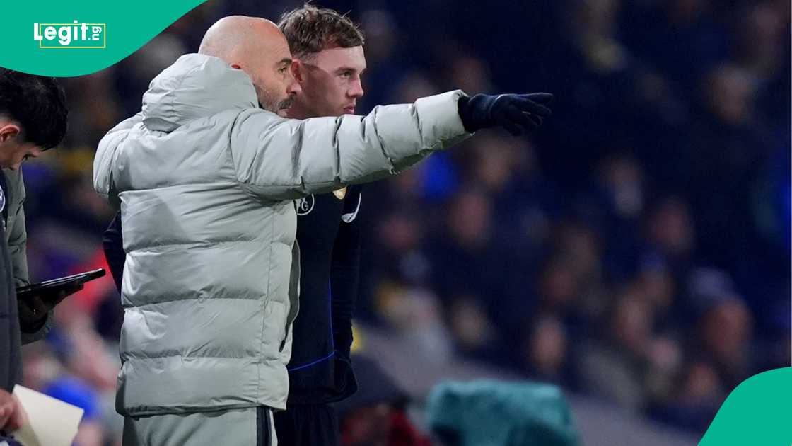 Cole Palmer, Enzo Maresca, Chelsea, Leeds United, Elland Road, Premier League. Cole Palmer, Enzo Maresca, Chelsea, Leeds United, Elland Road, Premier League.