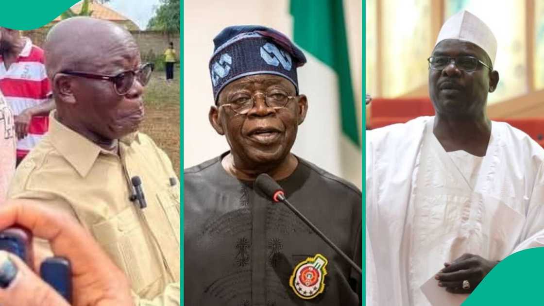 Adams Oshiomhole and Ali Ndume have confronted each other during the screening of President Bola Tinubu's nominee for am ambassadorial position. Adams Oshiomhole and Ali Ndume have confronted each other during the screening of President Bola Tinubu's nominee for am ambassadorial position.