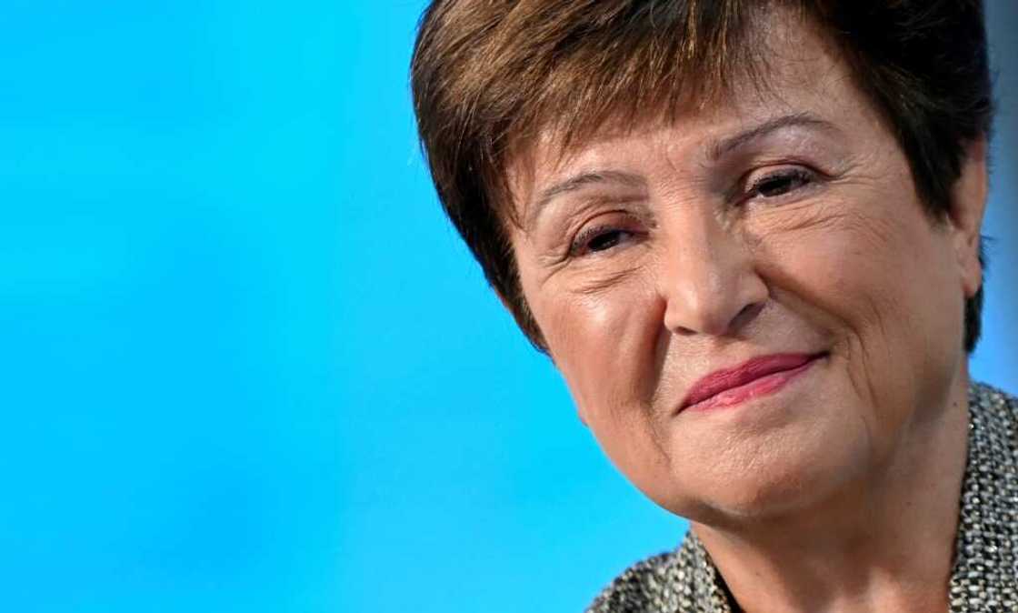 International Monetary Fund managing director Kristalina Georgieva said global growth is expected to be 'marginally stronger' than the IMF previously predicted