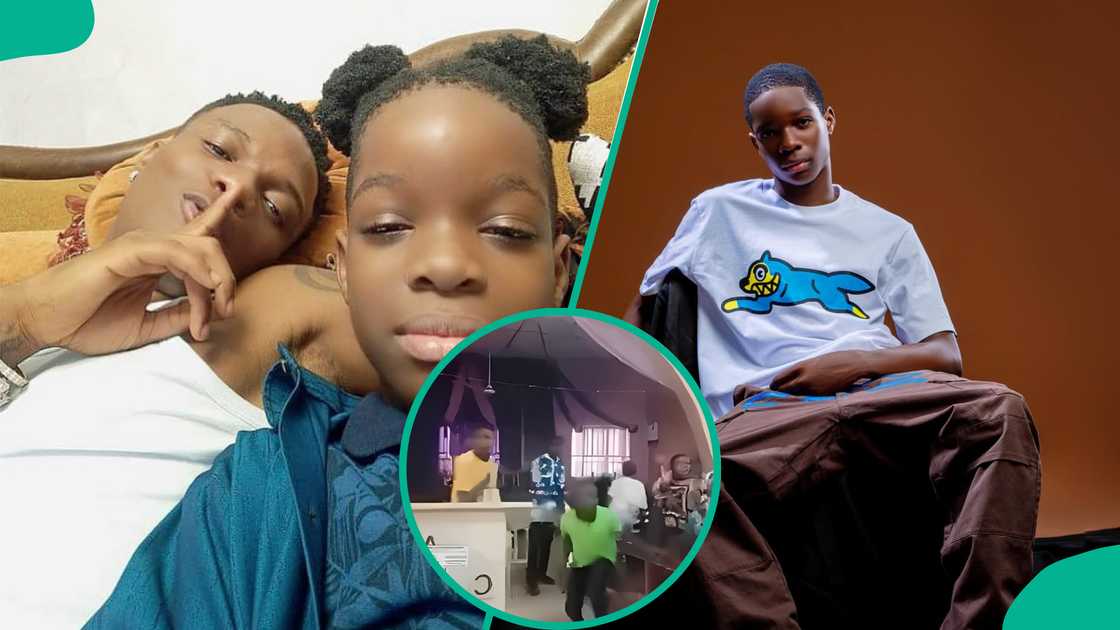 Wizkid's son prays for grieving families, reacts to in security in Nigeria