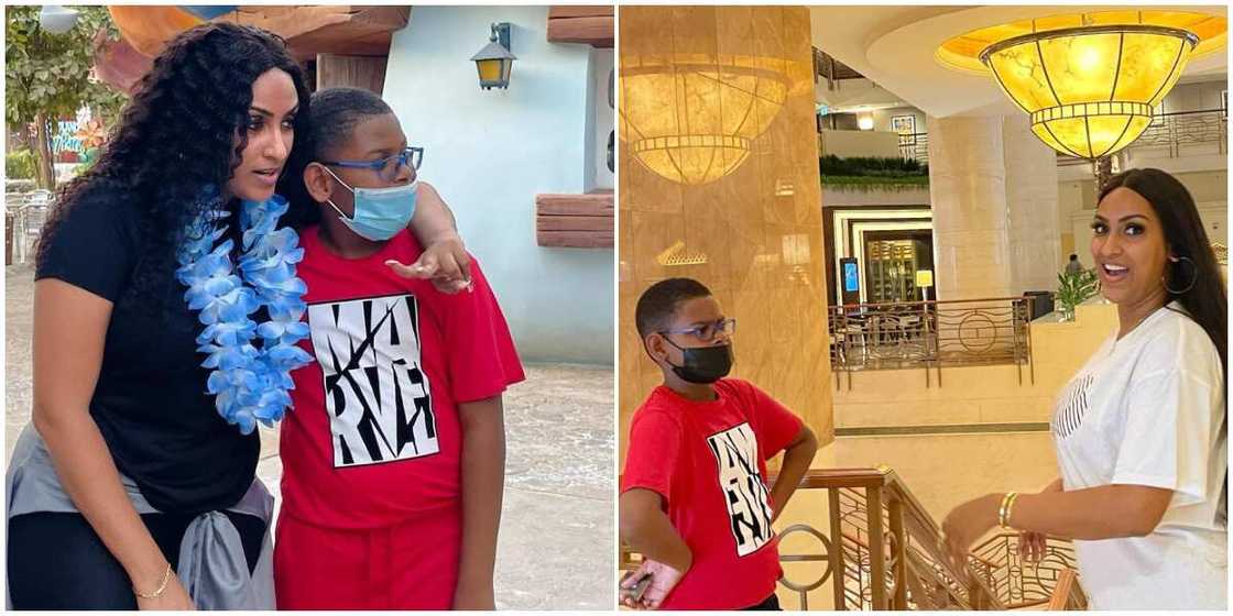 Juliet Ibrahim drops video showing priceless moments son Juliet Ibrahim drops video showing priceless moments son