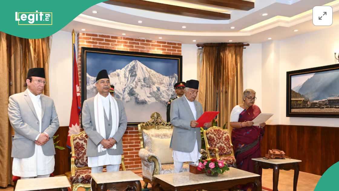 Karki takes oath of office Karki takes oath of office