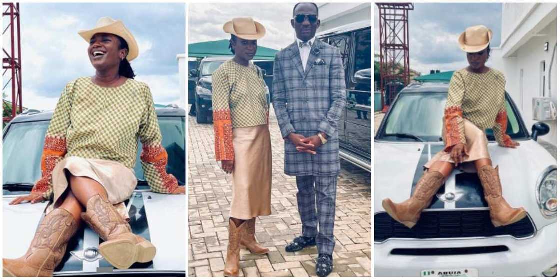 Photos of Pastor Enenche and his daughter, Deborah. Photos of Pastor Enenche and his daughter, Deborah.