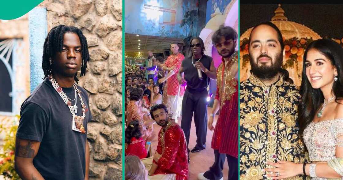 Rema in India. Rema in India.