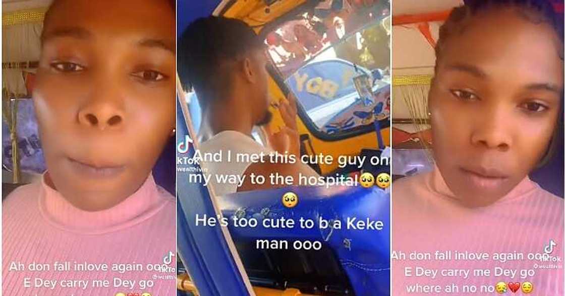 Lady falls for Keke driver, handsome driver Lady falls for Keke driver, handsome driver