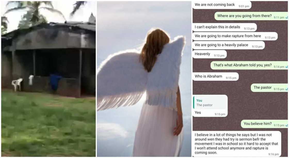 Pastor Ade Abraham of the Christ High Commission Ministry is charging N310k to fly people to heaven. Pastor Ade Abraham of the Christ High Commission Ministry is charging N310k to fly people to heaven.