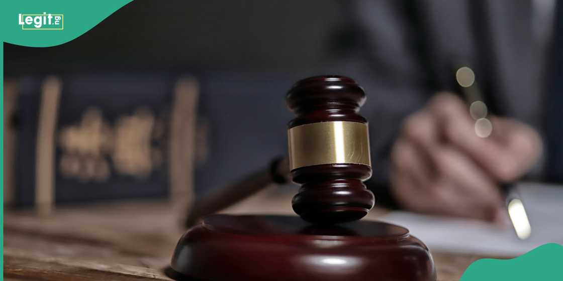 Nigerian court's gavel Nigerian court's gavel