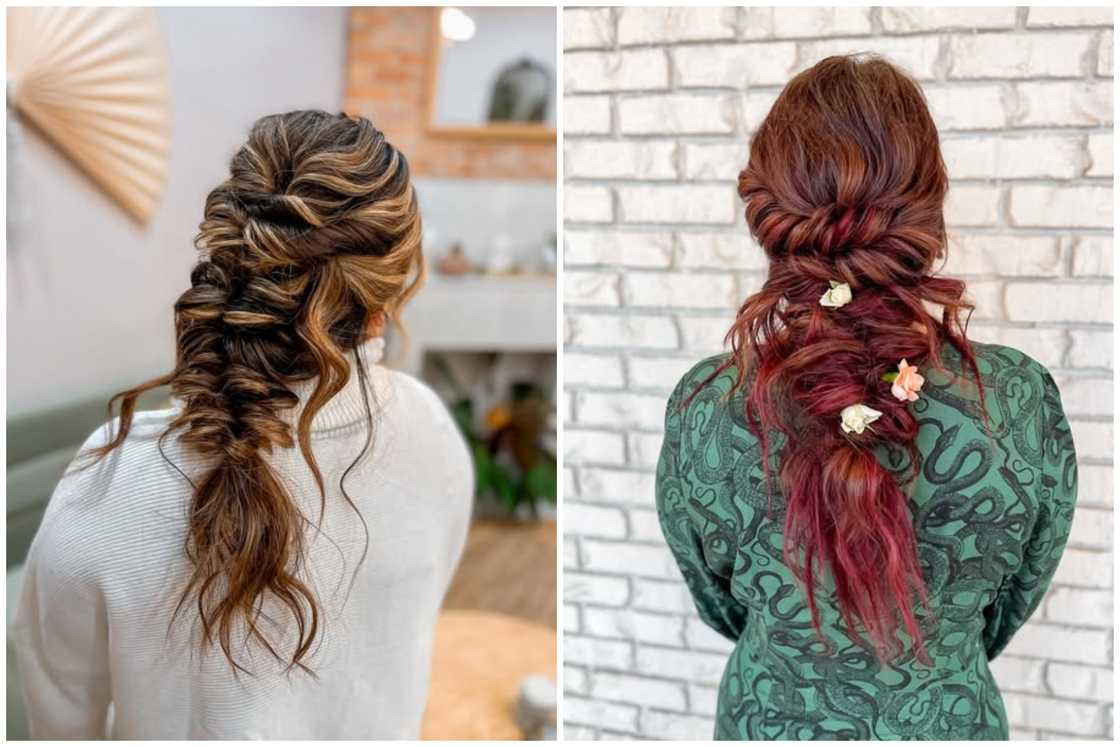 Pull-through boho braid Pull-through boho braid