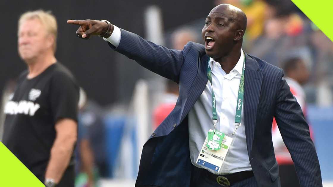 Samson Siasia is being linked with the Super Eagles coaching job