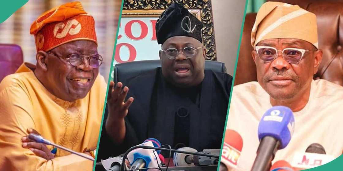 Tinubu, Wike, Fubara, Dele Momodu Tinubu, Wike, Fubara, Dele Momodu