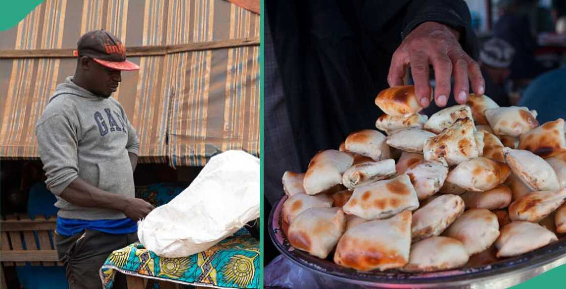 Department's brilliant student spotted selling buns in market years after graduation from university