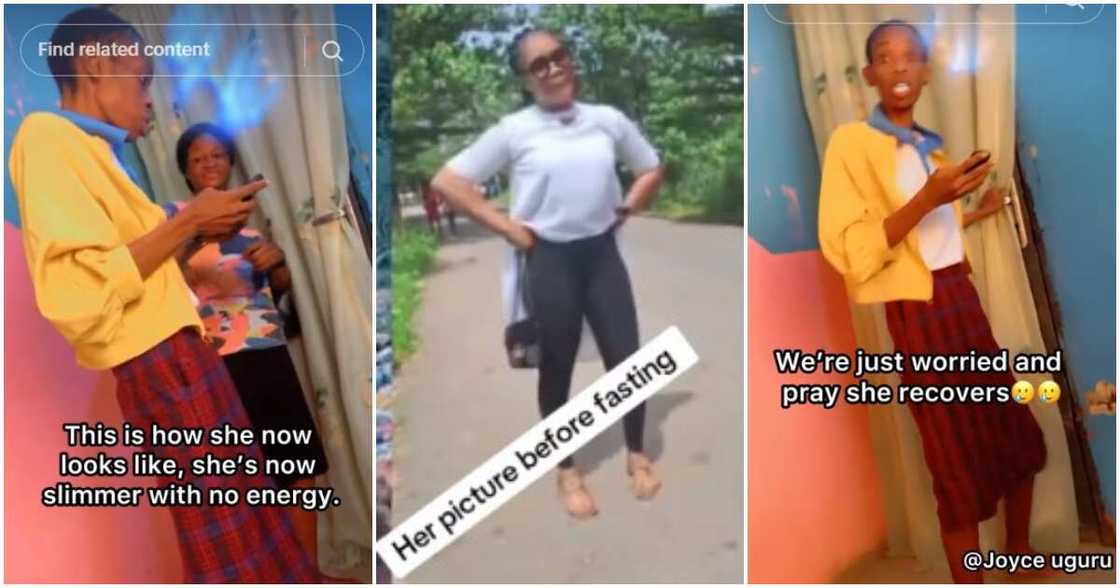 Nigerian student, fasted for 30 days Nigerian student, fasted for 30 days