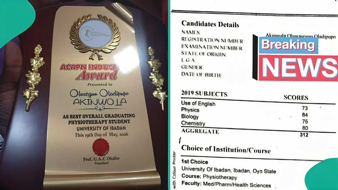 University of Ibadan graduate celebrates past JAMB success online