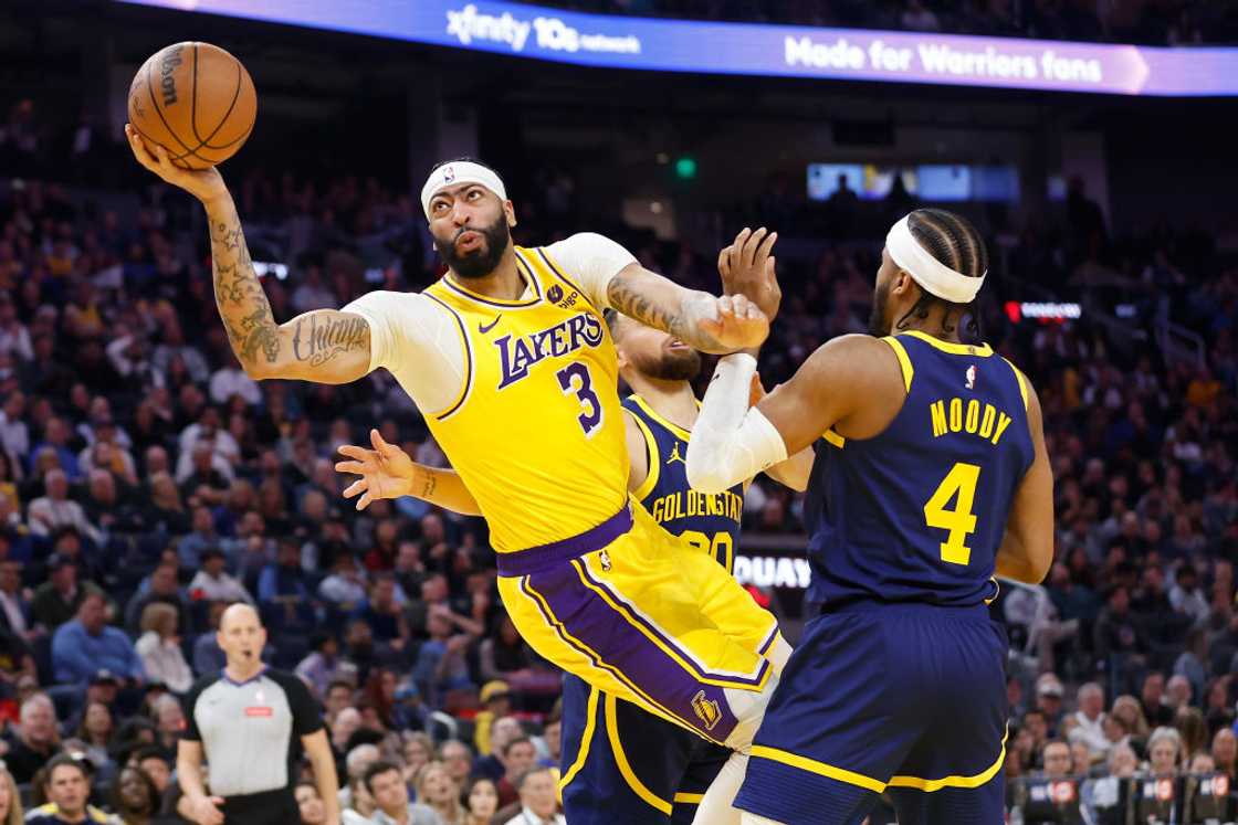 Los Angeles Lakers v Golden State Warriors at Chase Centre in San Francisco, California. Los Angeles Lakers v Golden State Warriors at Chase Centre in San Francisco, California.
